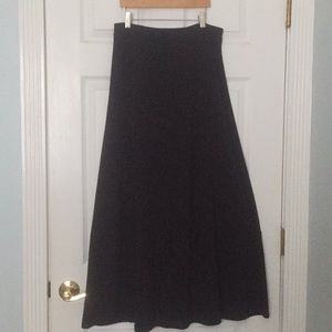 Ann Taylor maxi skirt in black